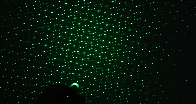 50MW Kaleidoscope GREEN LASER WITH FIVE HEADS